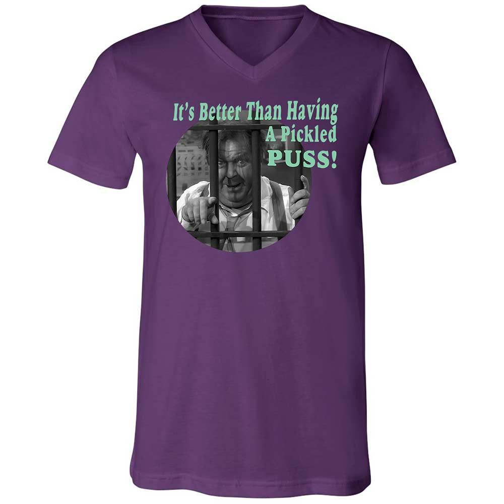 Unisex V-Neck T-Shirt - 4NK3H2BA - Team Purple - 10