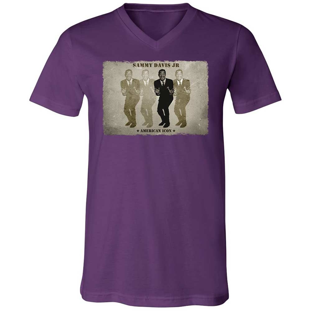 Unisex V-Neck T-Shirt - PHB5N4UR - Team Purple - 10