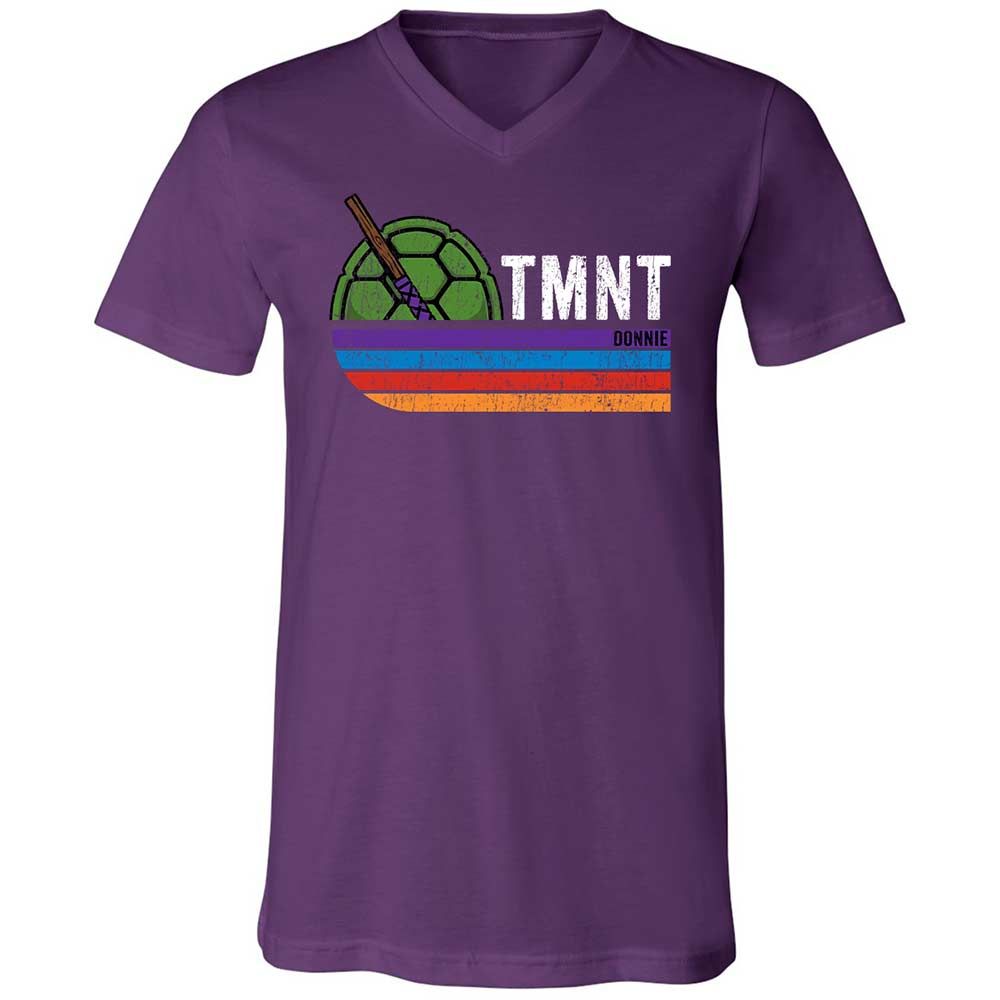 Unisex V-Neck T-Shirt - NZ6CC6HB - Team Purple - 10
