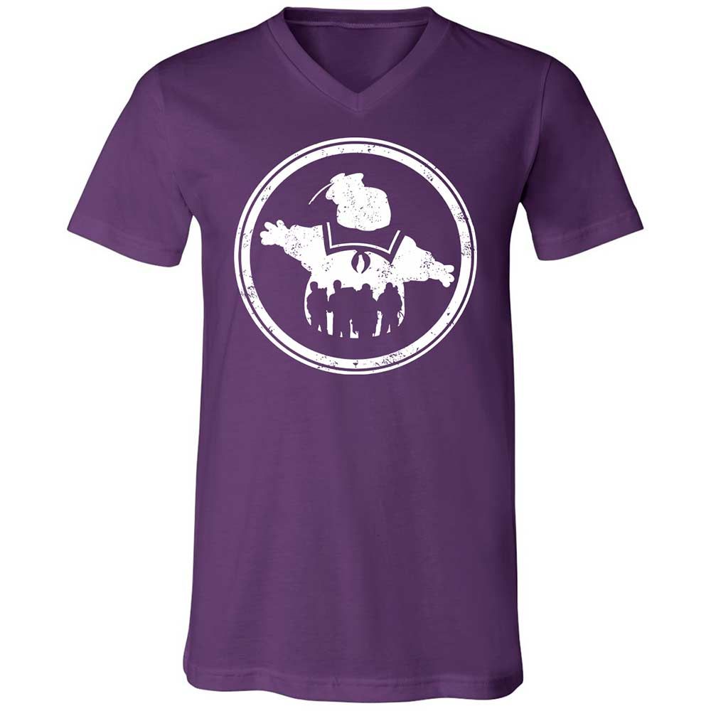 Unisex V-Neck T-Shirt - ZSSHZ8MB - Team Purple - 10