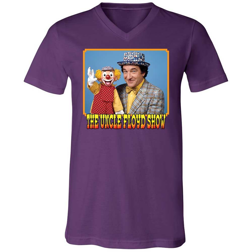 Unisex V-Neck T-Shirt - KPM7DX67 - Team Purple - 10