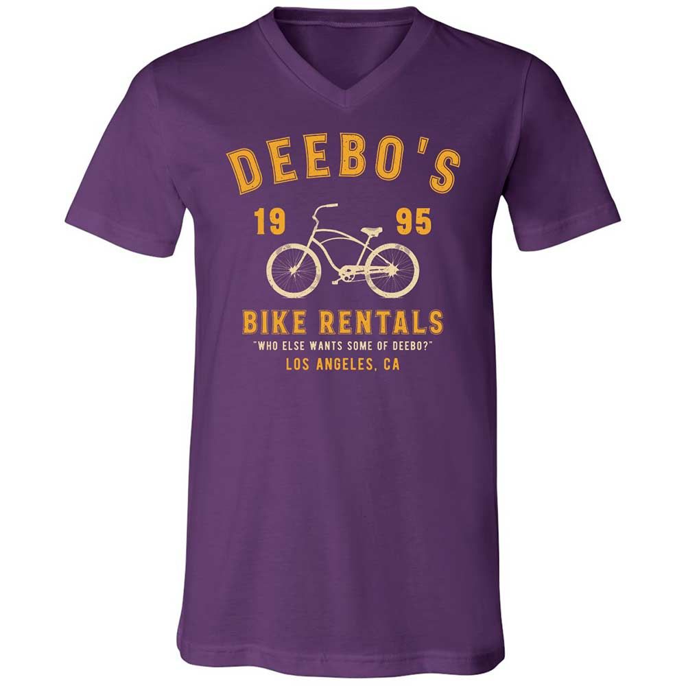 Unisex V-Neck T-Shirt - AVAVKTK1 - Team Purple - 10