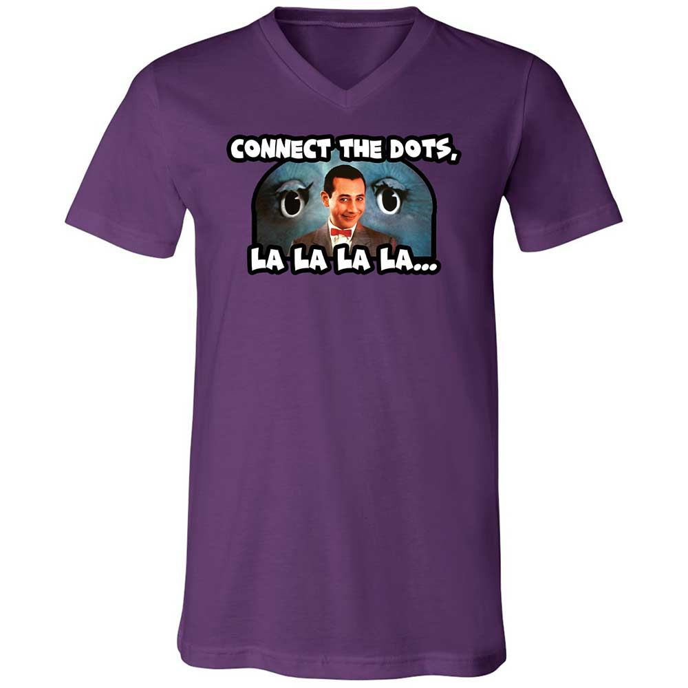 Unisex V-Neck T-Shirt - KN9M8C8S - Team Purple - 10