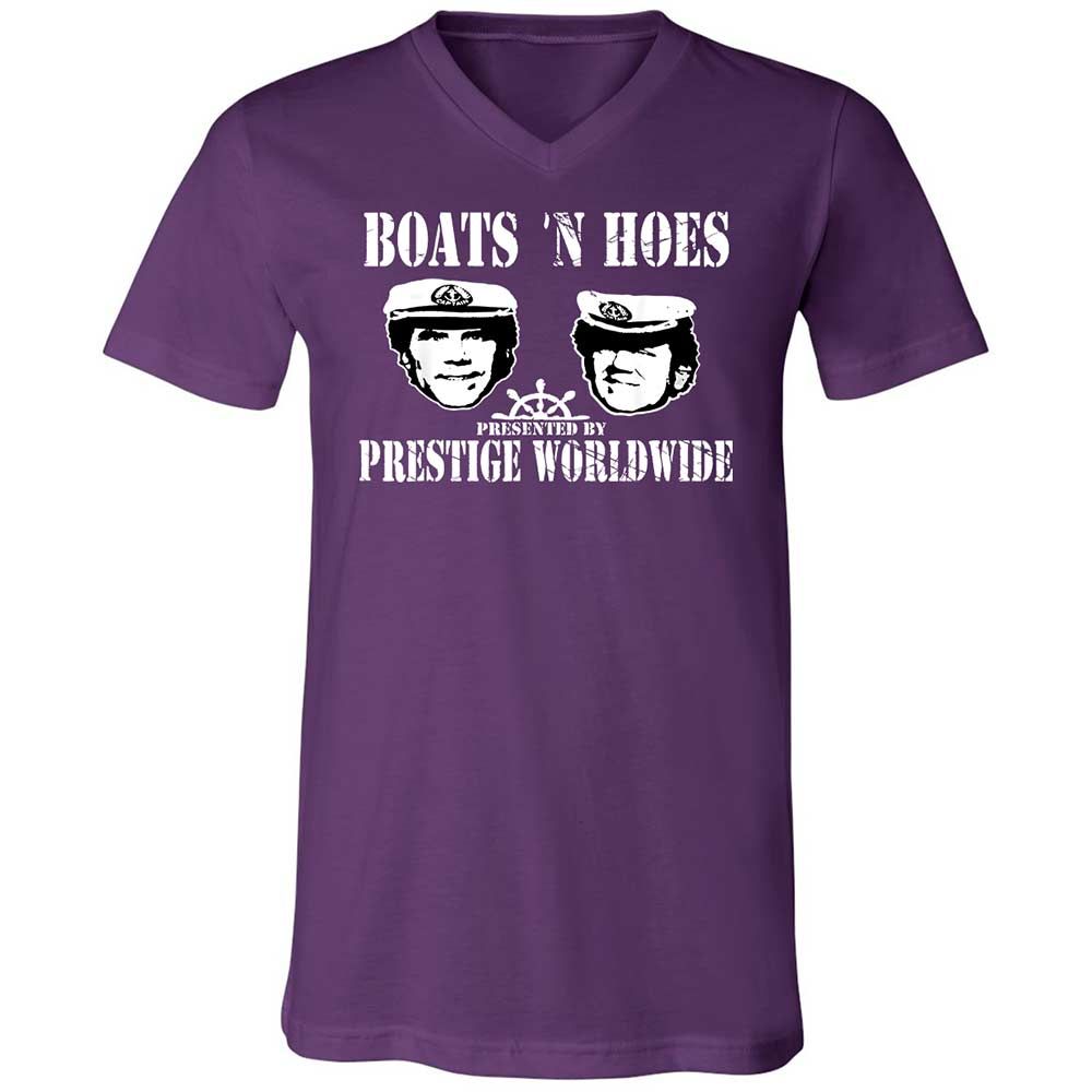 Unisex V-Neck T-Shirt - Y593G29A - Team Purple - 10