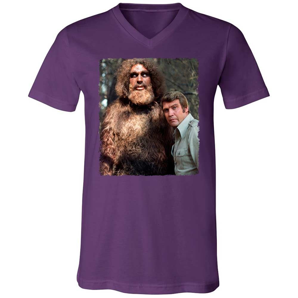 Unisex V-Neck T-Shirt - R6M96SYA - Team Purple - 10