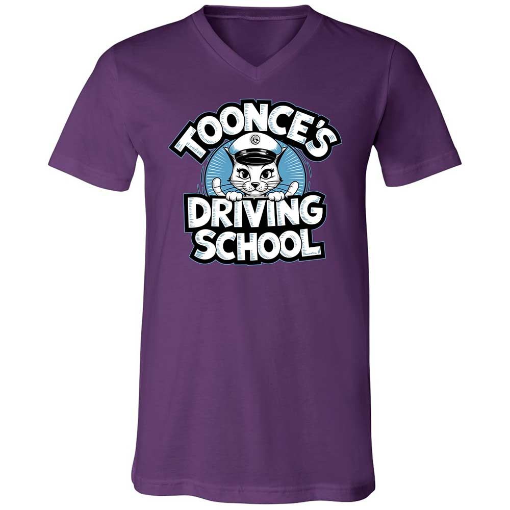 Unisex V-Neck T-Shirt - UM3A2GJ6 - Team Purple - 10