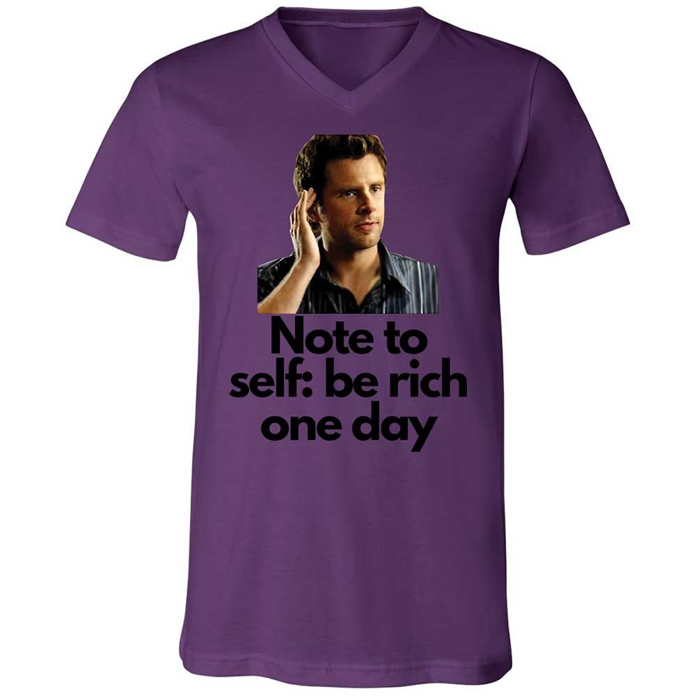 Unisex V-Neck T-Shirt - 772AERBD - Team Purple - 10