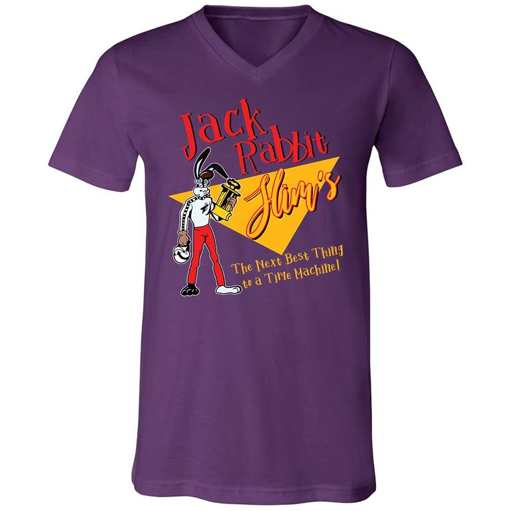 Unisex V-Neck T-Shirt - SV6VVEEP - Team Purple - 10