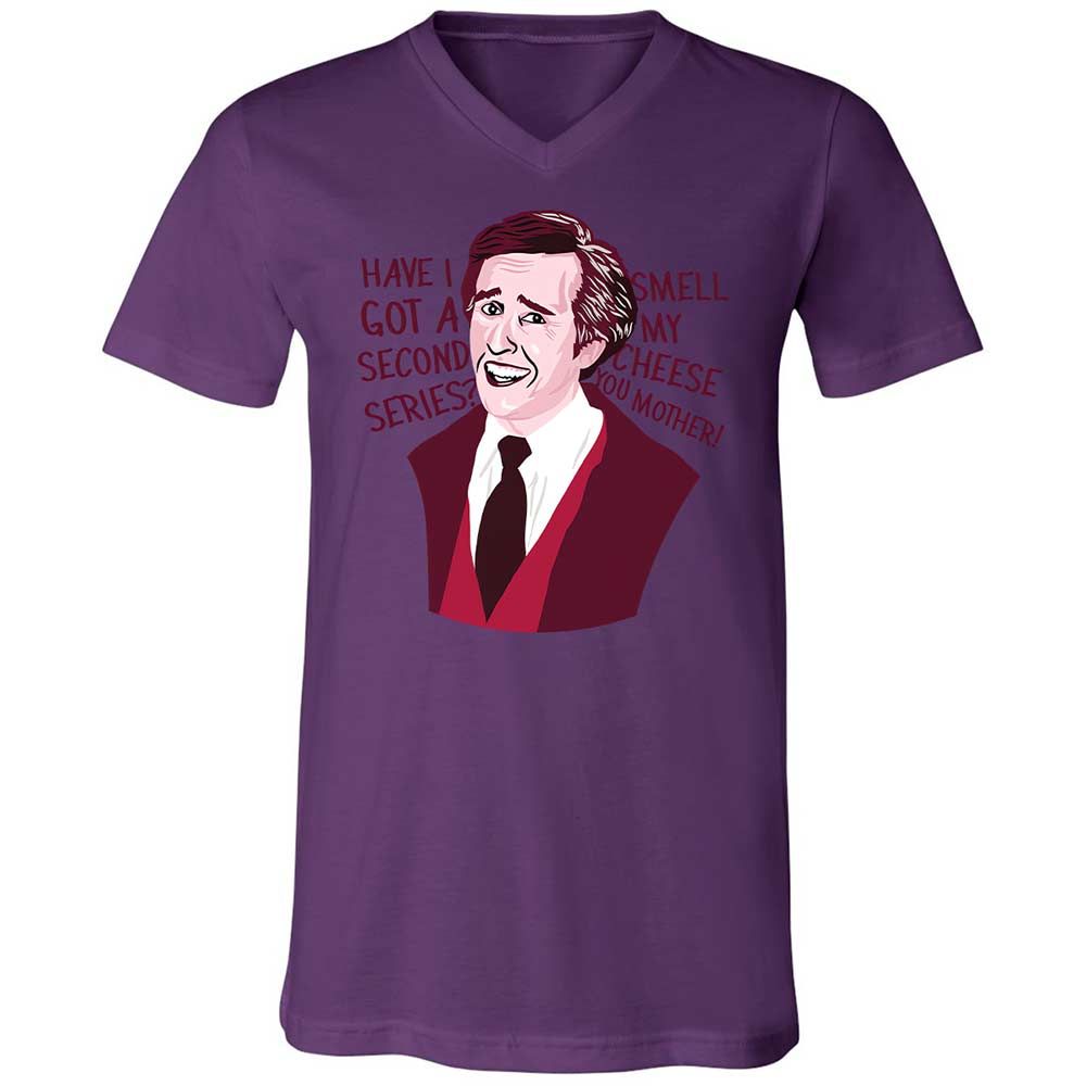 Unisex V-Neck T-Shirt - TTN1YEZG - Team Purple - 10
