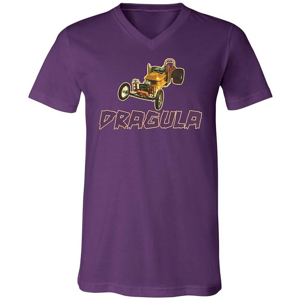Unisex V-Neck T-Shirt - TTENFMZG - Team Purple - 10