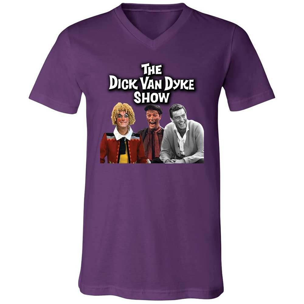 Unisex V-Neck T-Shirt - SXHXHN2H - Team Purple - 10