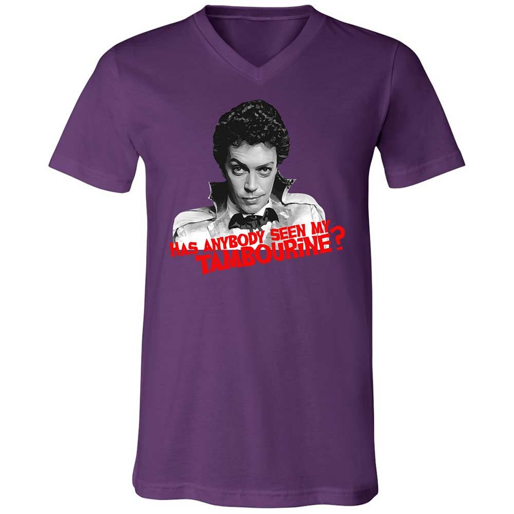 Unisex V-Neck T-Shirt - PD4KQ483 - Team Purple - 10