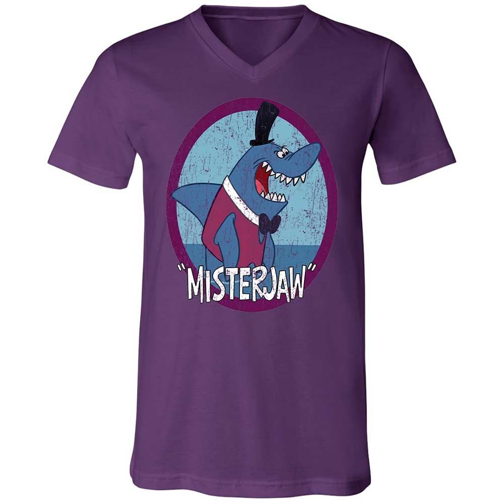 Unisex V-Neck T-Shirt - VVUW8M8W - Team Purple - 10