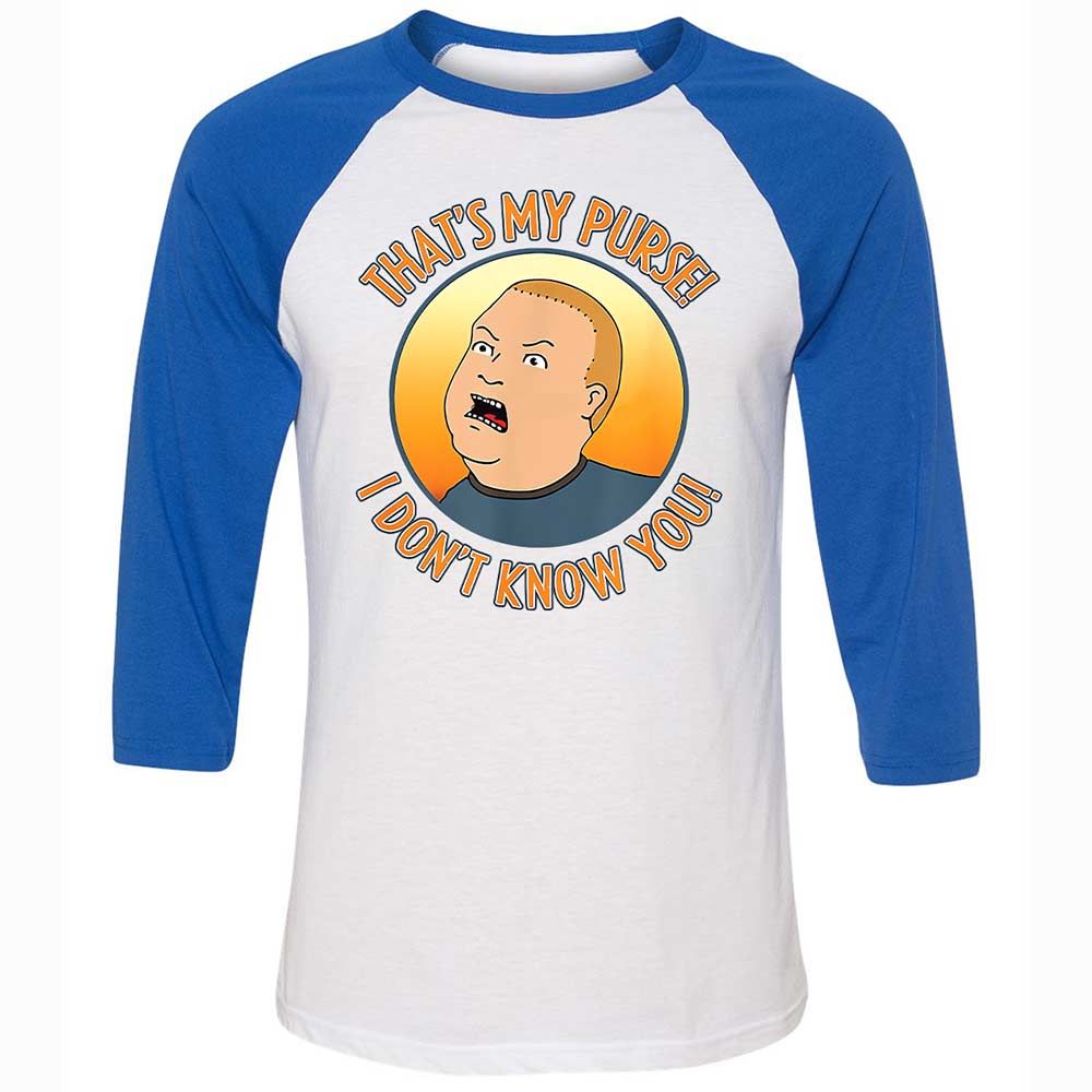 Unisex 3/4 Baseball Tee - 75NCL96N - White/True Royal - 10