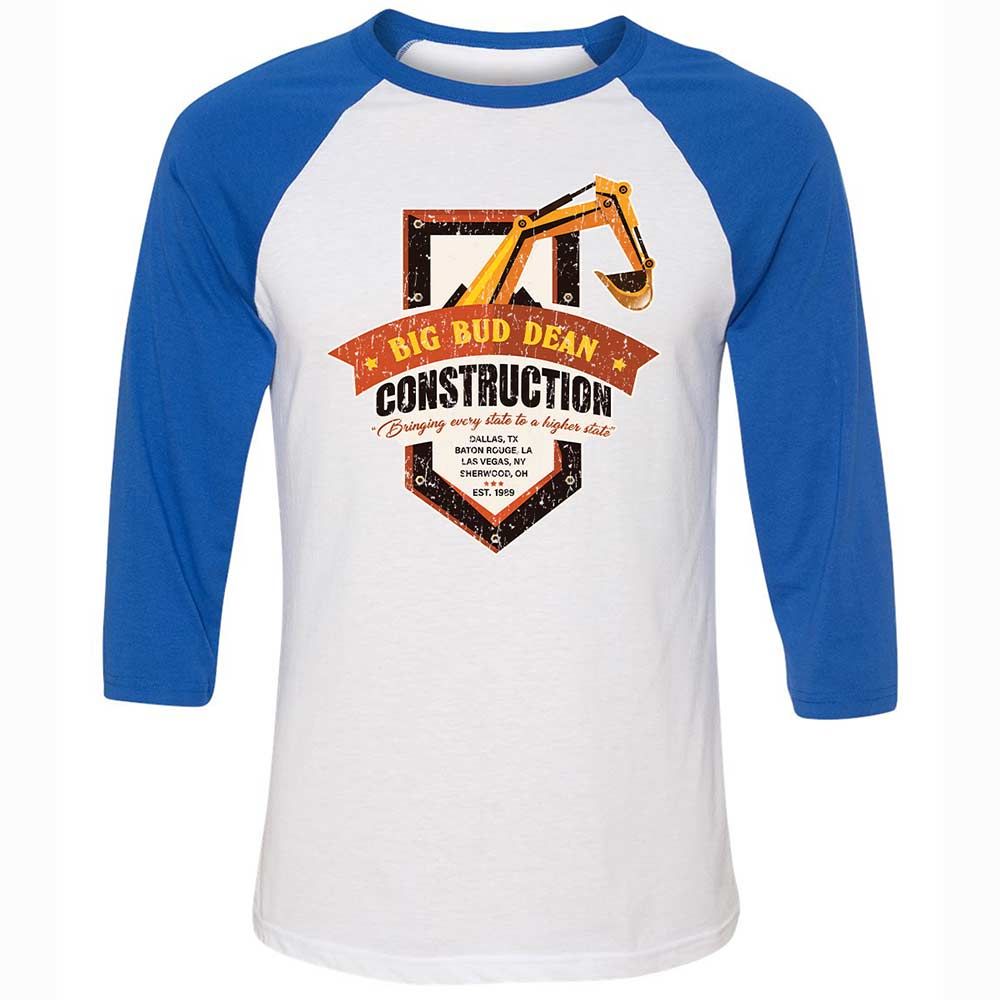 Unisex 3/4 Baseball Tee - AE3DNXRY - White/True Royal - 10