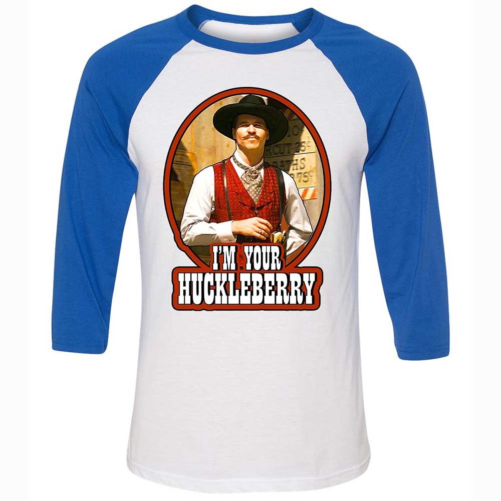 I'm Your Huckleberry - White/True Royal - 10