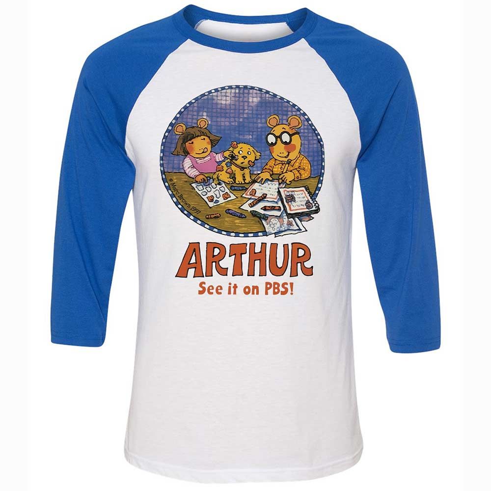 Arthur - White/True Royal - 10