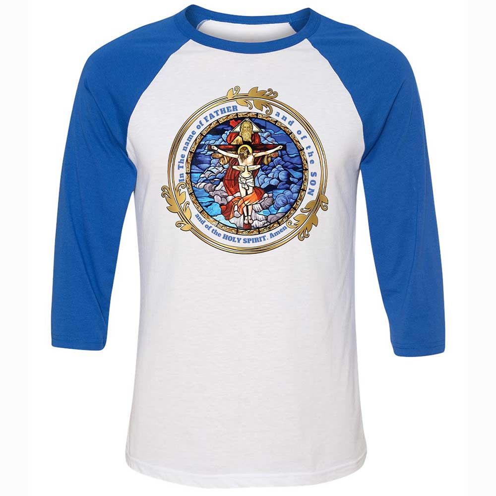 The Holy Trinity - White/True Royal - 10