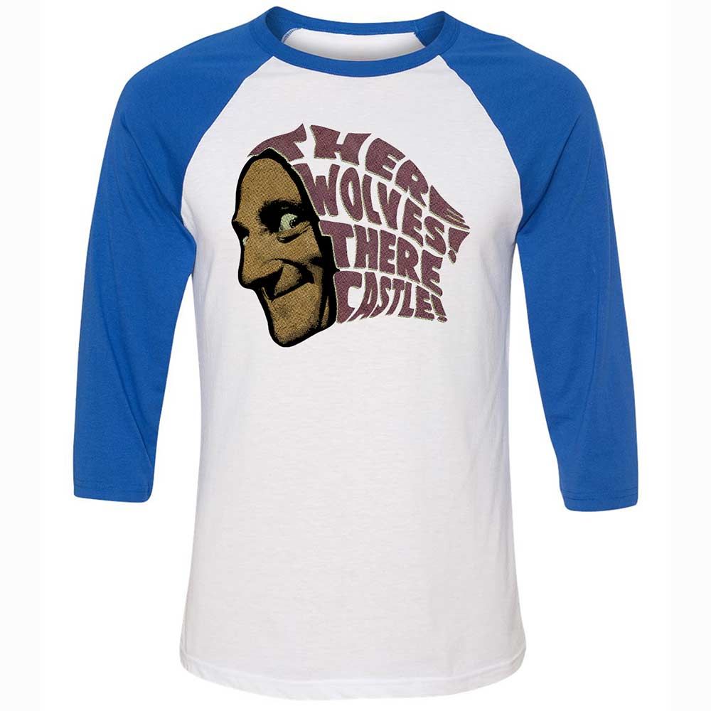 Unisex 3/4 Baseball Tee - SP9C3C55 - White/True Royal - 10