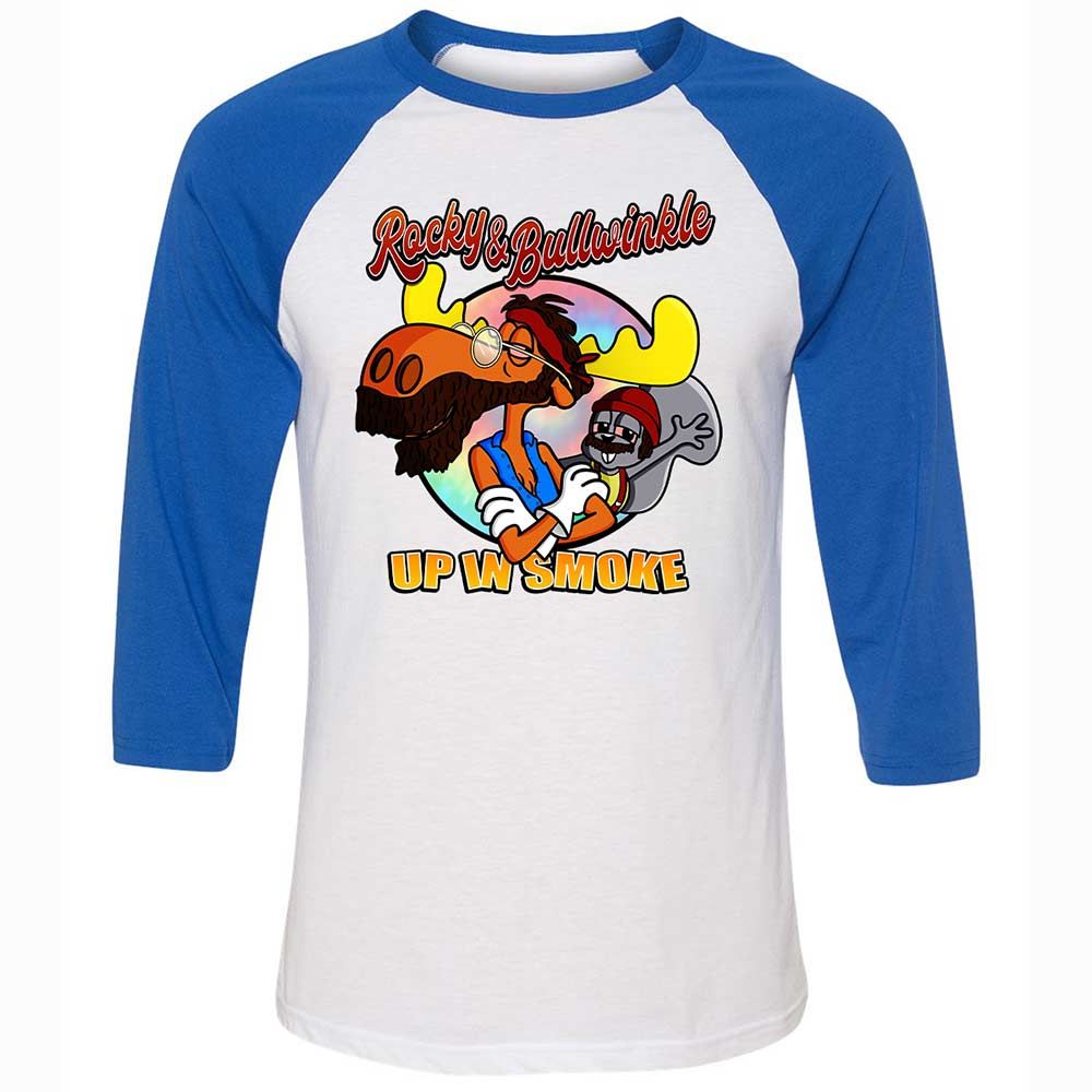 Funny Up In Smoke - White/True Royal - 10