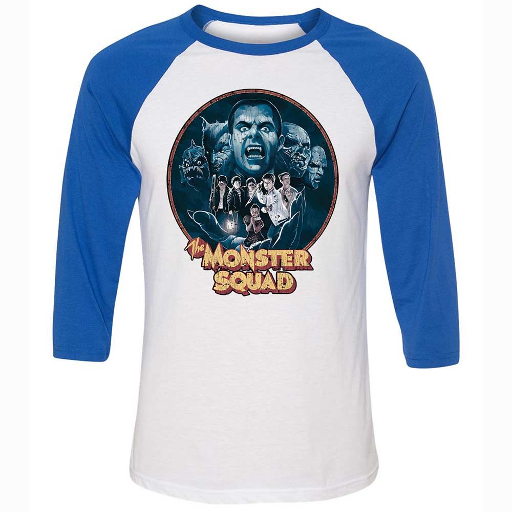 The Monster Squad - White/True Royal - 10
