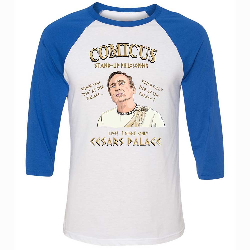 Comicus- Stand-up Philosopher - White/True Royal - 10