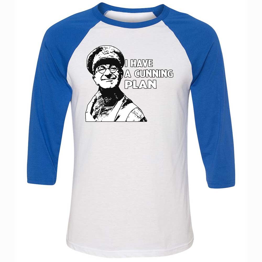 Unisex 3/4 Baseball Tee - 8ZSWFZV7 - White/True Royal - 10
