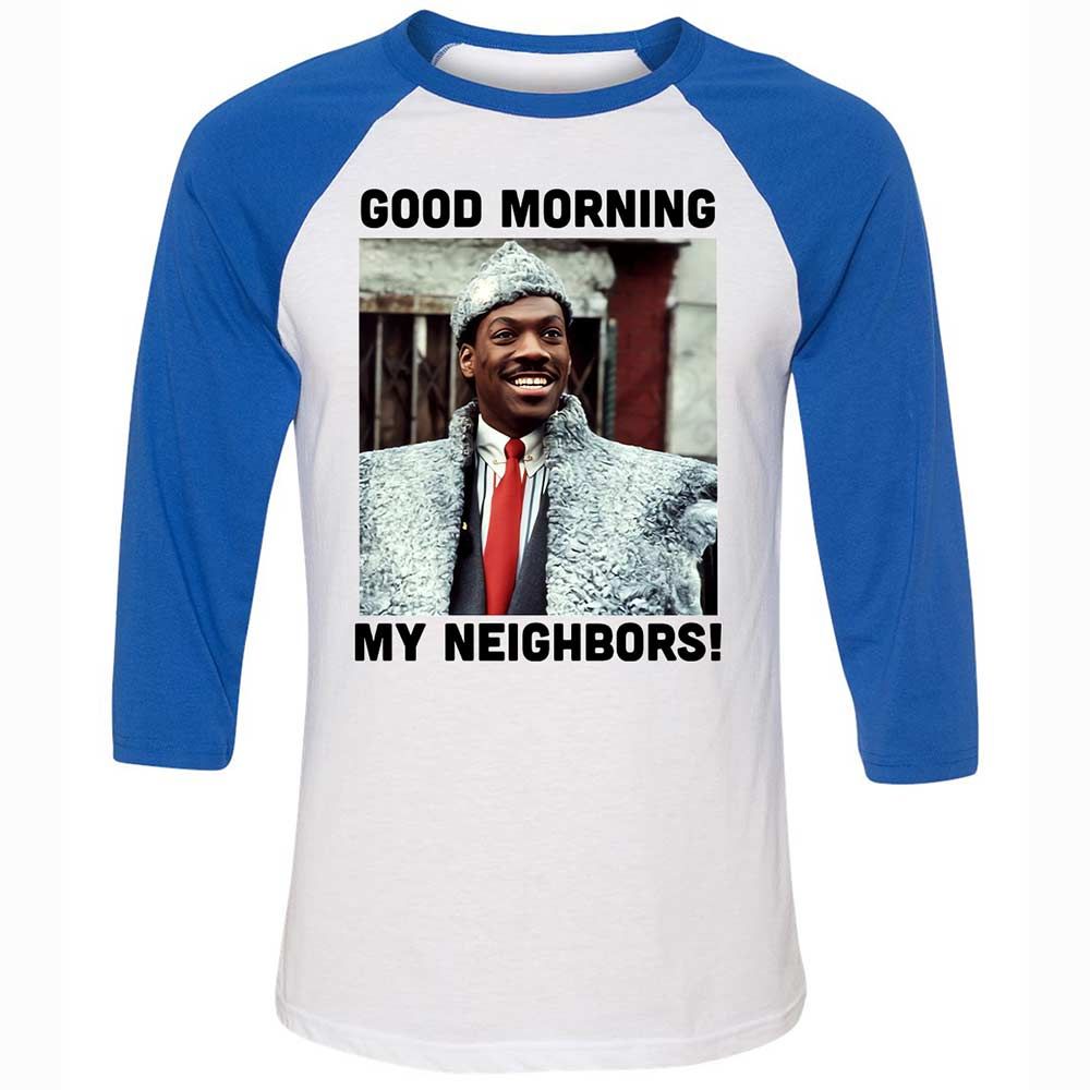 Good Morning My Neighbors - White/True Royal - 10