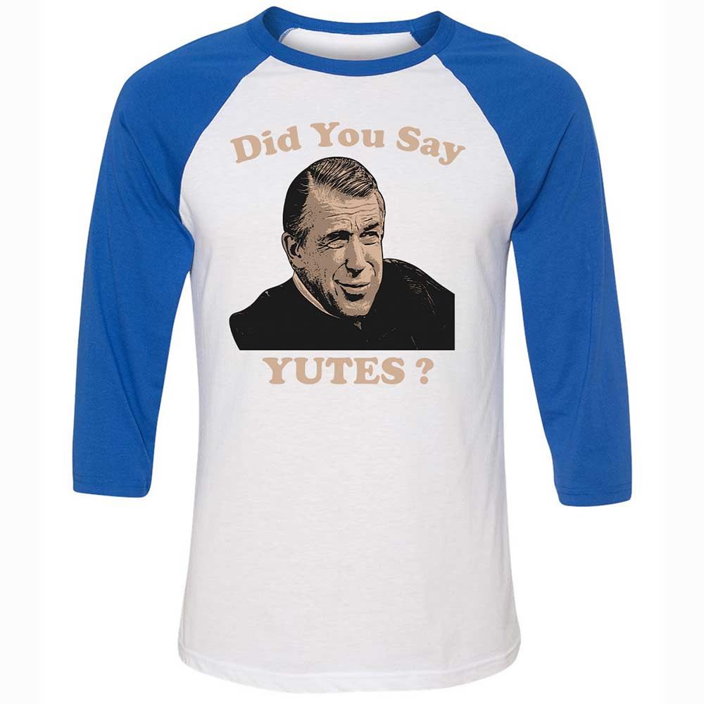 Unisex 3/4 Baseball Tee - 7PQA3V2N - White/True Royal - 10