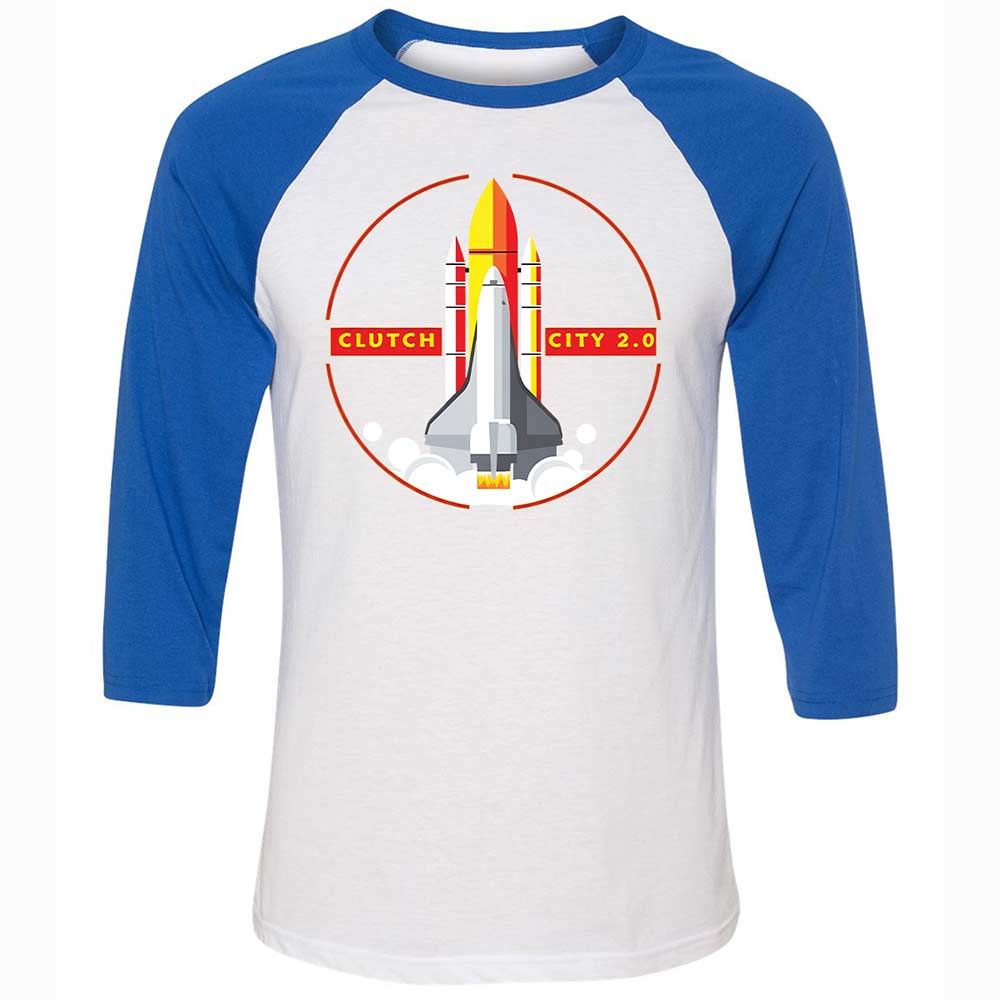 Clutch City - White/True Royal - 10
