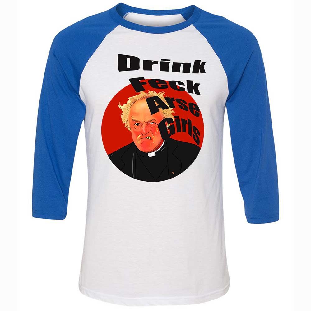 Unisex 3/4 Baseball Tee - 7FXW8DP8 - White/True Royal - 10