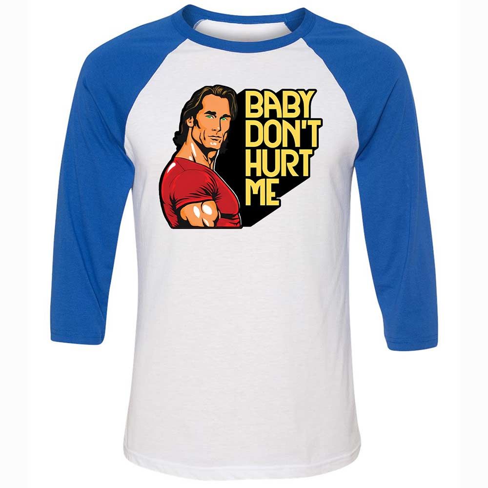 Baby don't hurt me - White/True Royal - 10