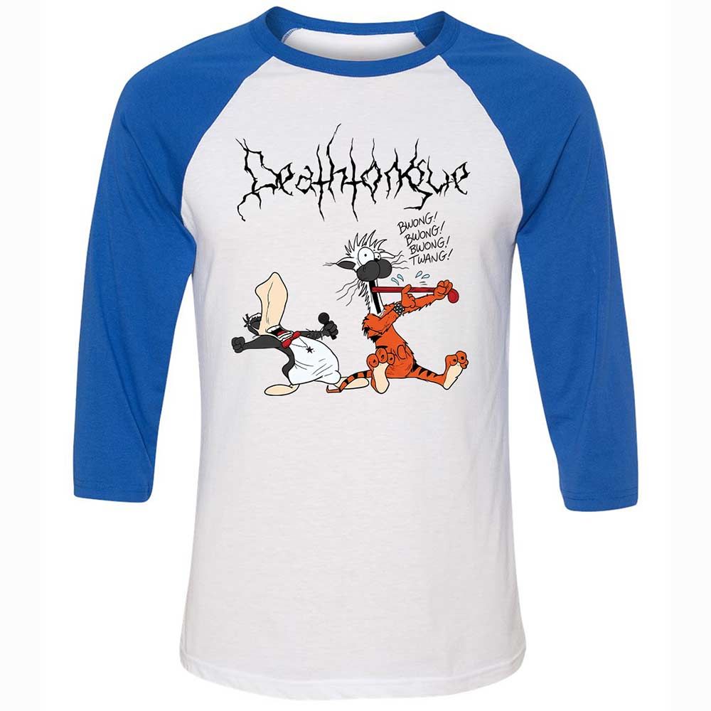 Unisex 3/4 Baseball Tee - 1TZZGJ3P - White/True Royal - 10