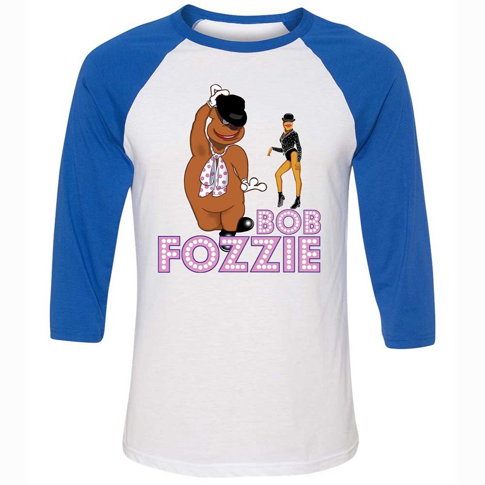 Unisex 3/4 Baseball Tee - TA7BLWBK - White/True Royal - 10