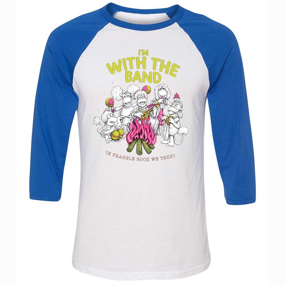 Unisex 3/4 Baseball Tee - ZYRFWWHU - White/True Royal - 10