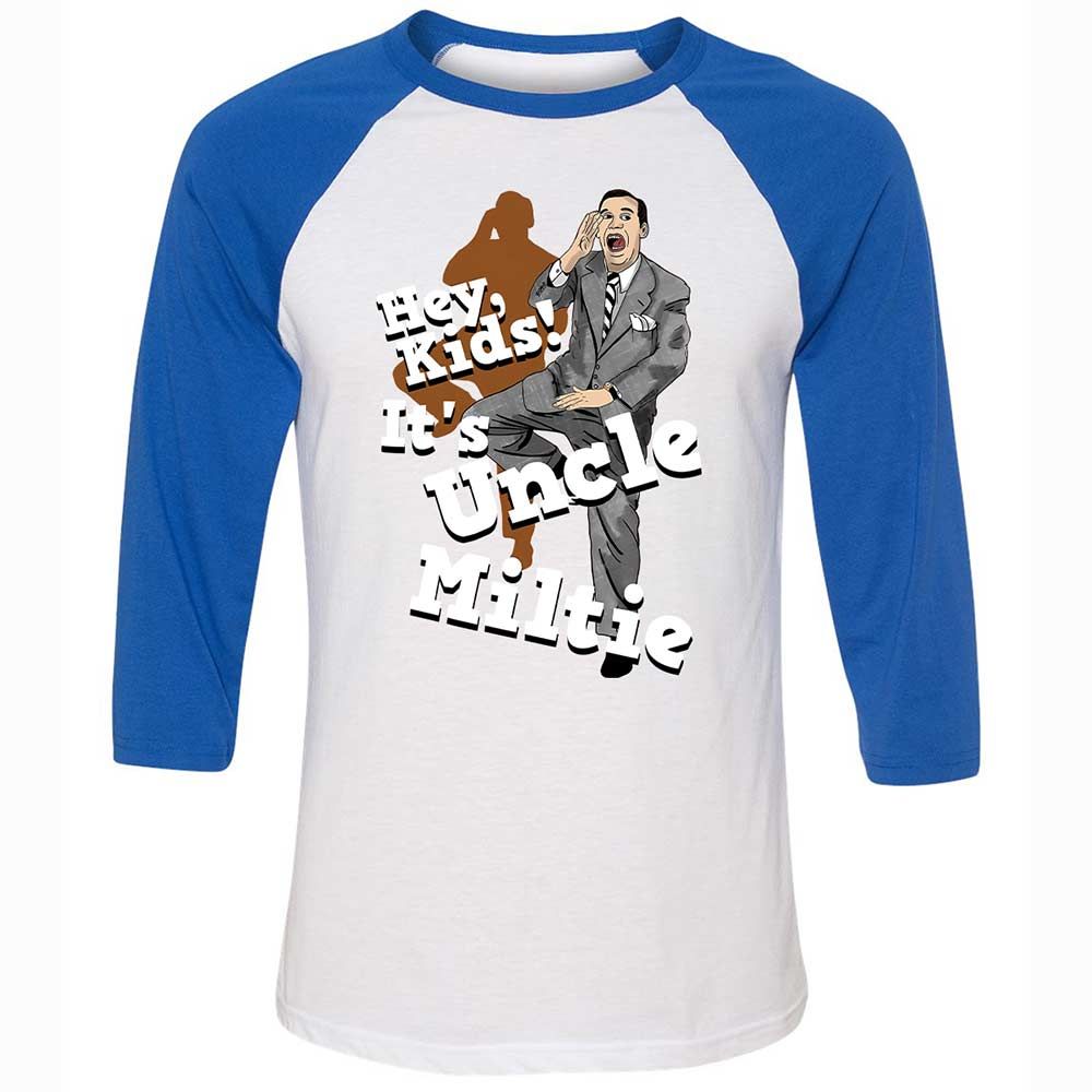 Uncle Milty - White/True Royal - 10