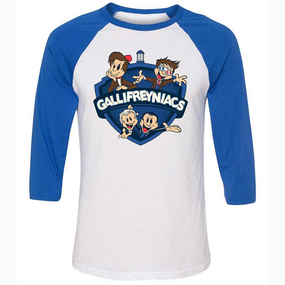 Gallifreyniacs - White/True Royal - 10