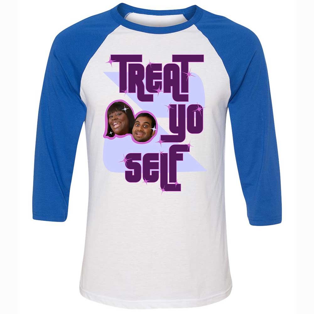 Treat Yo Self - White/True Royal - 10