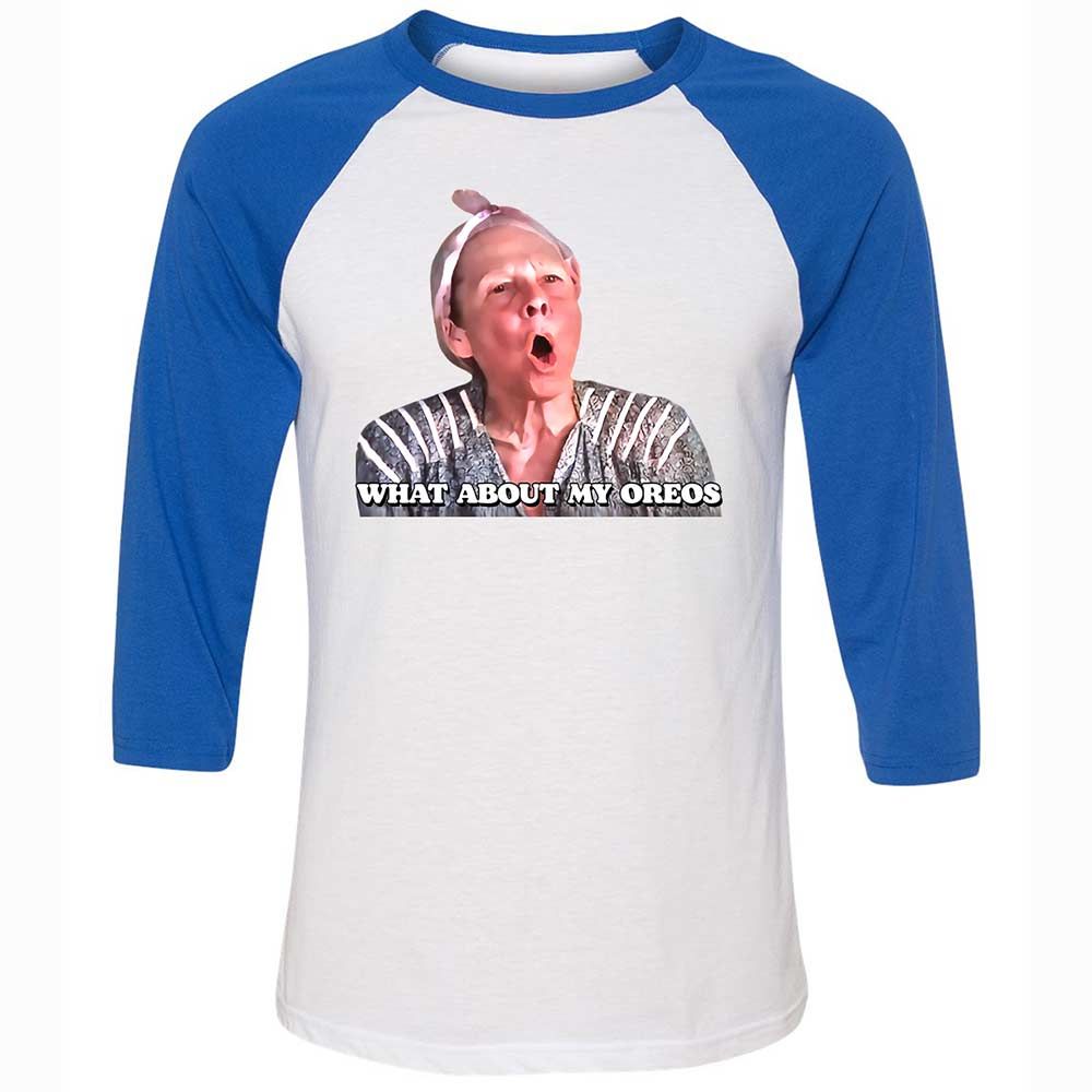 Unisex 3/4 Baseball Tee - 4GQYP4NS - White/True Royal - 10