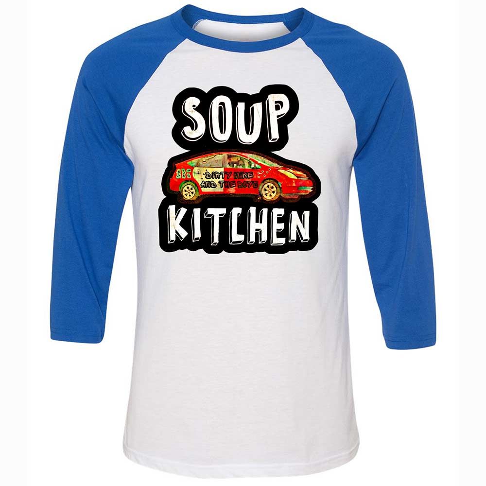 Unisex 3/4 Baseball Tee - TM68UEML - White/True Royal - 10