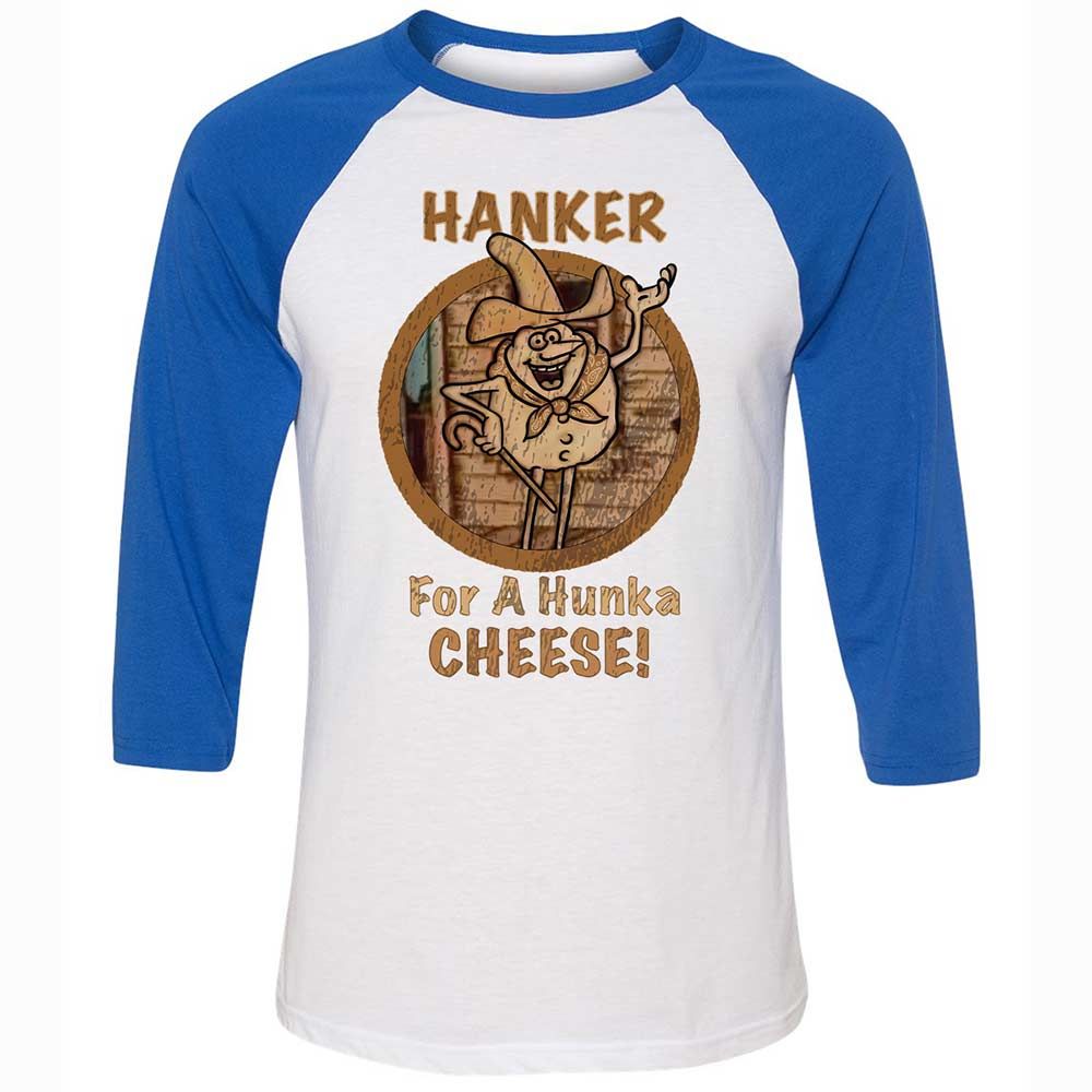 Unisex 3/4 Baseball Tee - 1F9N1M5R - White/True Royal - 10