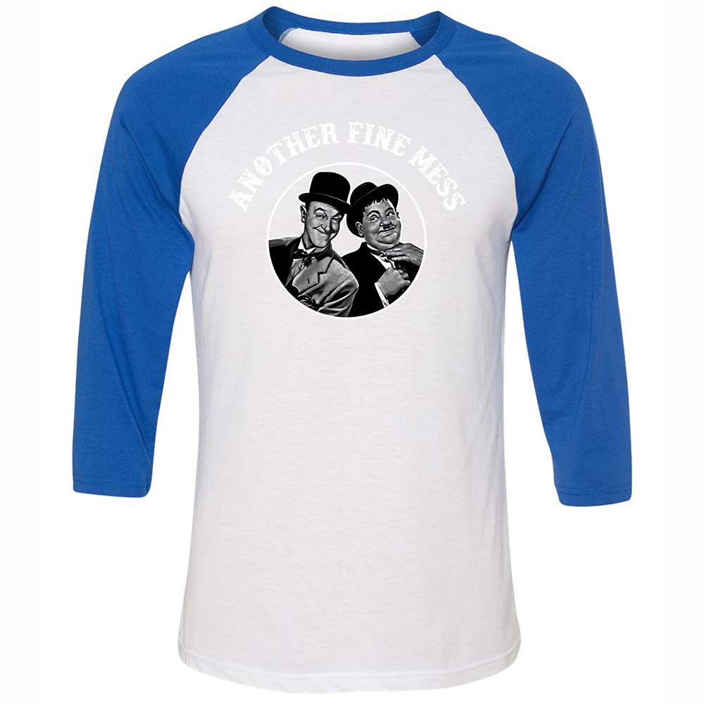 Unisex 3/4 Baseball Tee - WP5RG2AV - White/True Royal - 10