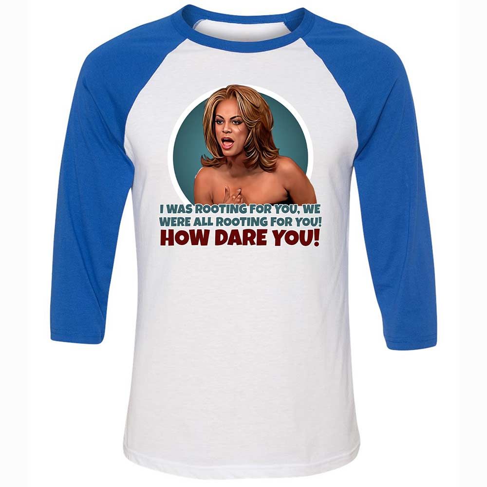 How dare you - White/True Royal - 10