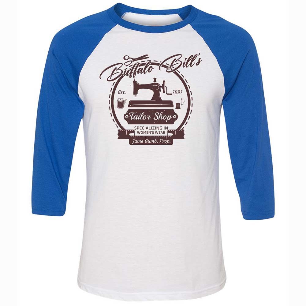 Unisex 3/4 Baseball Tee - 4U6E2BG2 - White/True Royal - 10