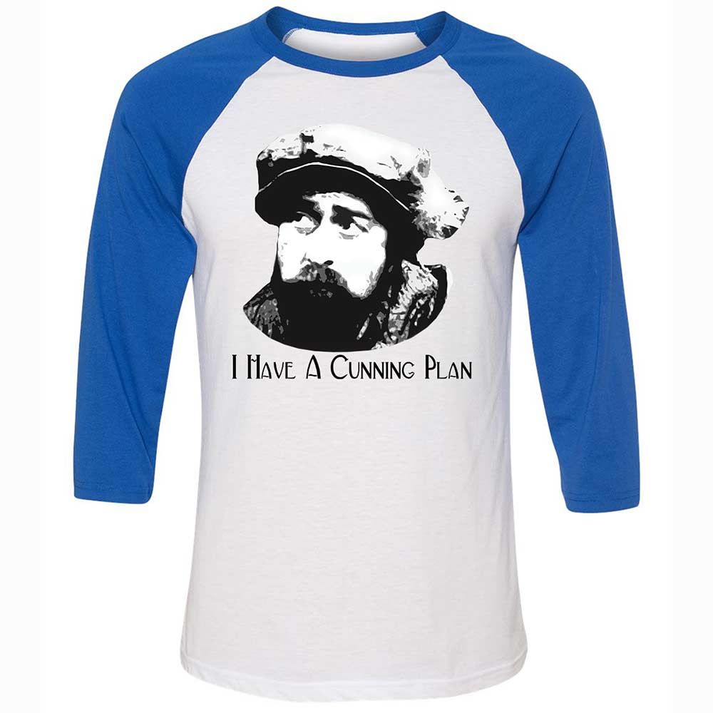 I Have A Cunning Plan - White/True Royal - 10