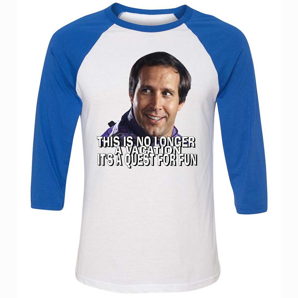 Unisex 3/4 Baseball Tee - E2U6LYWK - White/True Royal - 10
