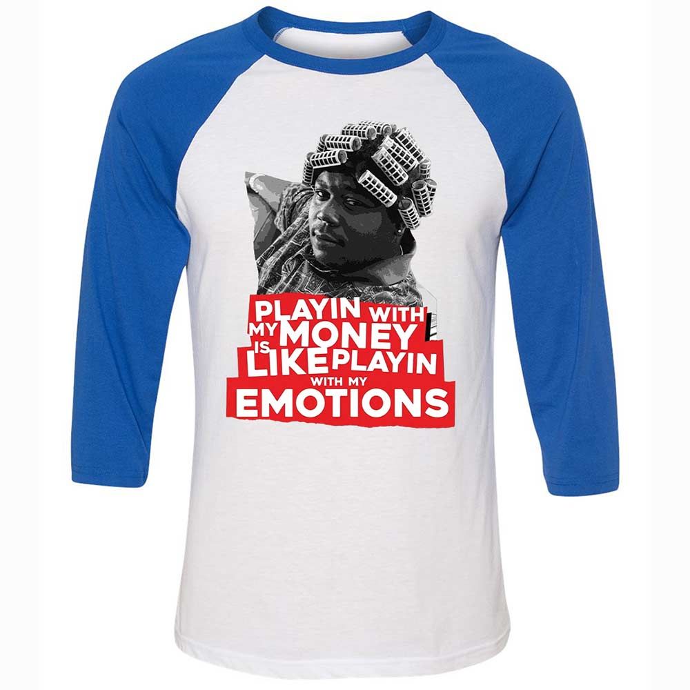 Unisex 3/4 Baseball Tee - JFY5HSYJ - White/True Royal - 10