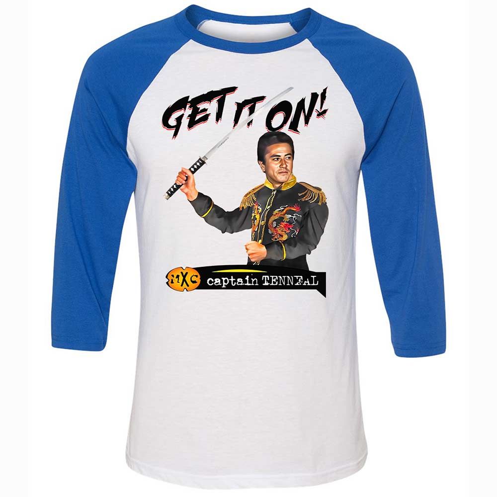 Unisex 3/4 Baseball Tee - Y5MXJTBB - White/True Royal - 10