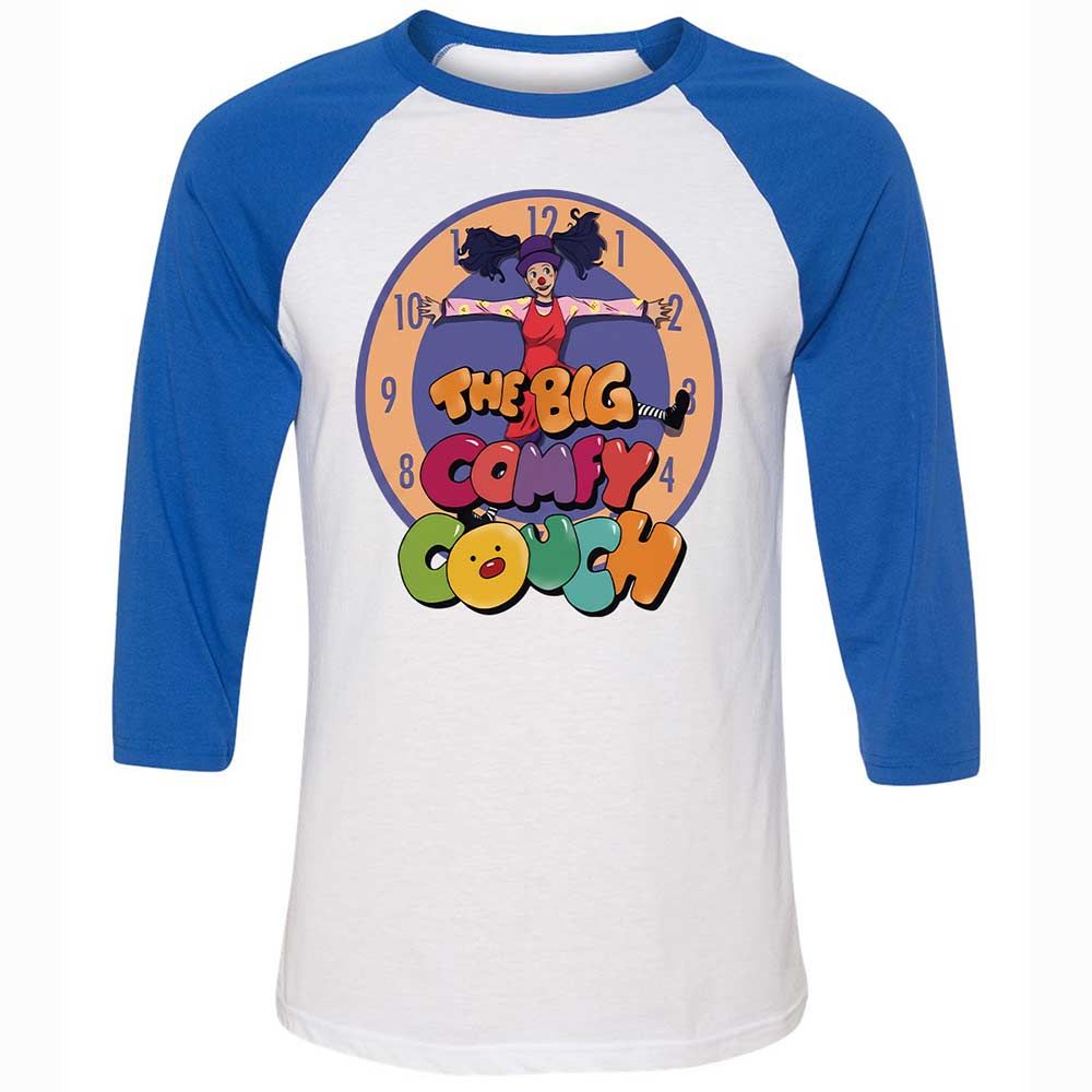 Unisex 3/4 Baseball Tee - 4D3B2EBE - White/True Royal - 10