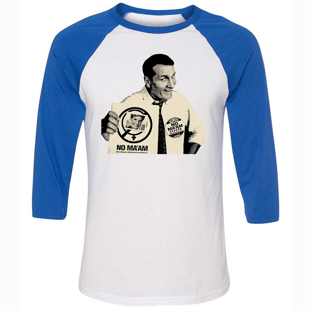 Unisex 3/4 Baseball Tee - VQ9HGGNY - White/True Royal - 10